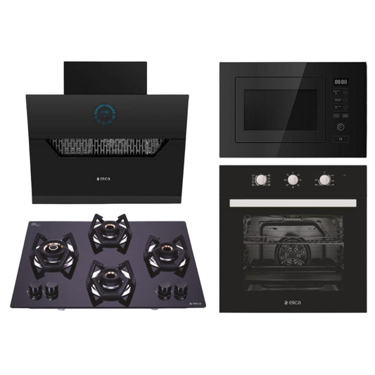 Elica Chimney + Hob + Oven + Microwave Combo ELCHOM-22