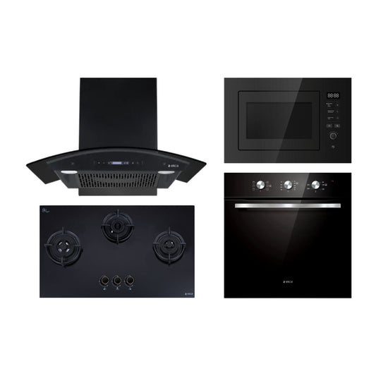 Elica Chimney + Hob + Oven + Microwave Combo ELCHOM-33