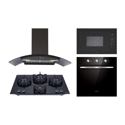 Elica Chimney + Hob + Oven + Microwave Combo ELCHOM-36