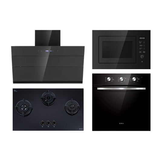Elica Chimney + Hob + Oven + Microwave Combo ELCHOM-38