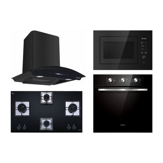 Elica Chimney + Hob + Oven + Microwave Combo ELCHOM-41