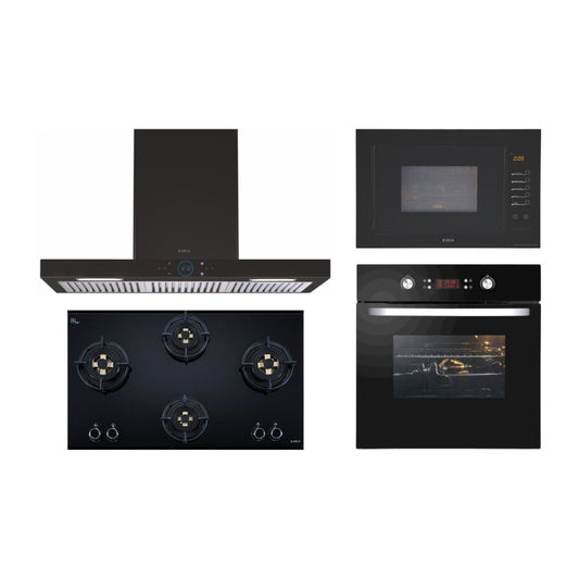 Elica Chimney + Hob + Oven + Microwave Combo ELCHOM-50