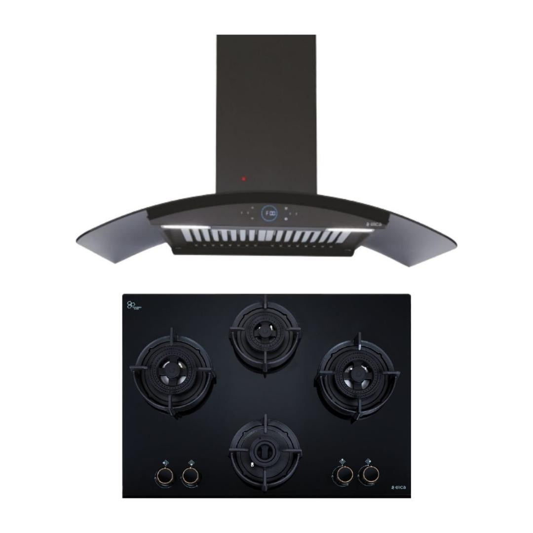 Elica Chimney + Hob Combo ELCH-76