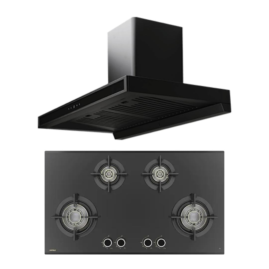 Hafele Chimney + Hob Combo HACH-32