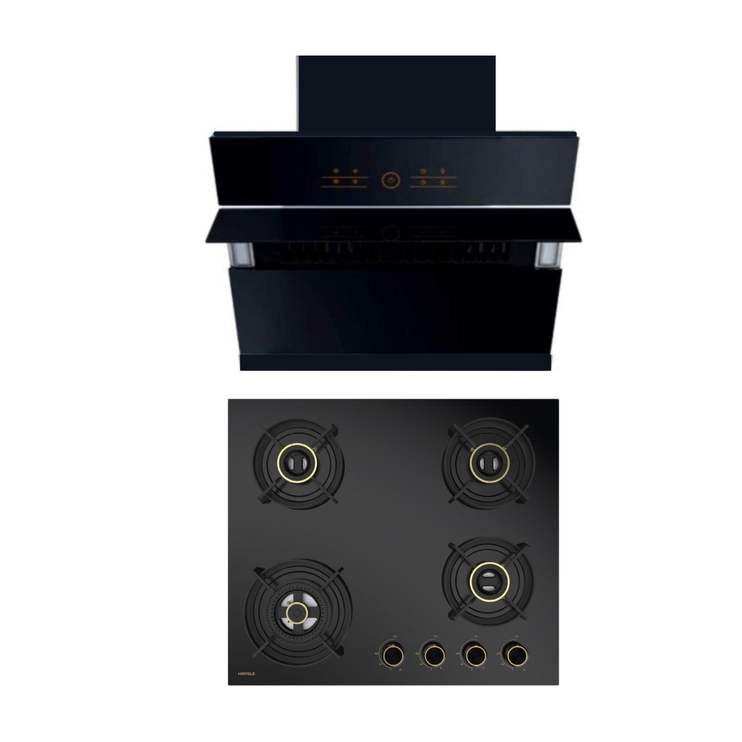 Hafele Chimney + Hob Combo HACH-95