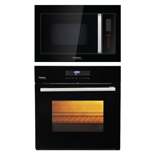 Hindware Built In Oven HELIOS PLUS + Hindware Built-In Convection Microwave MARVELLO BLACK