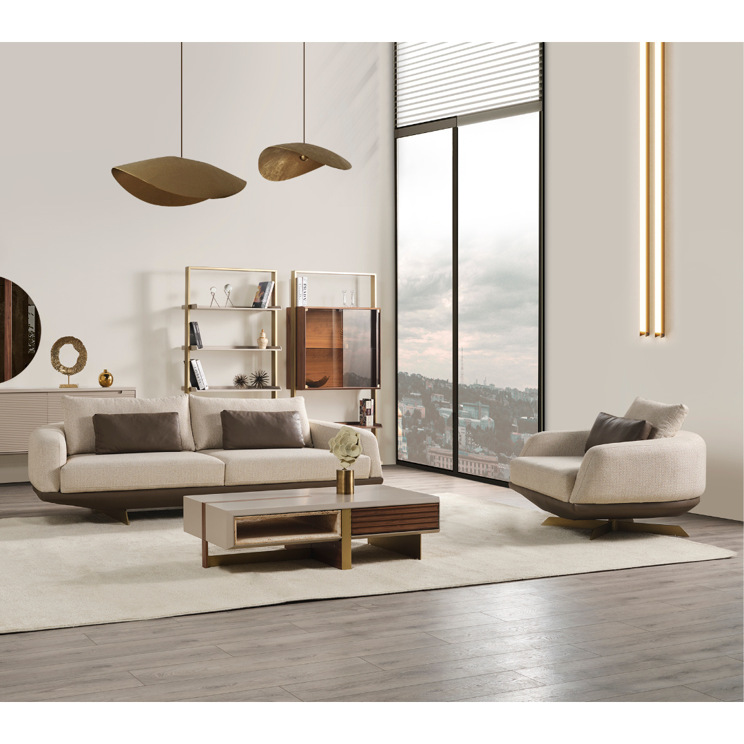 Lucio Swivel Armchair
