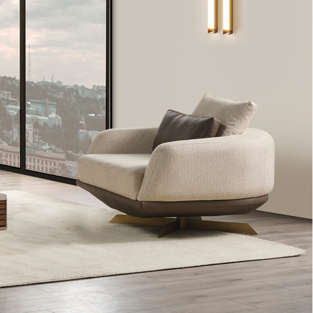 Lucio Swivel Armchair