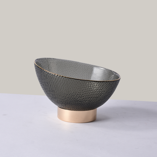 Noir Luxe Fruit Bowl (Large)