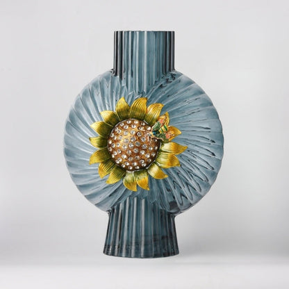 Opaline Petals Flower Vase