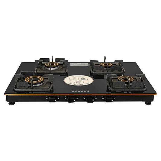 Faber 72 cm 4 Burner Cooktop PRINCE PLUS 4BB BK