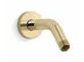 Kohler wall mount showerhead arm K-26318IN-AF : French Gold