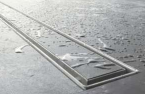 Aquant 60080 TI SS Shower Channel Drainer Tile Insert 600m