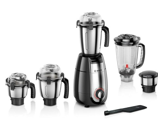 Bosch TrueMixx Pro MGM8856BIN 1000 Watt 5 Jar Mixer Grinder, (Black)