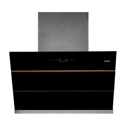 Hafele 90 cm Wall Mounted Chimney AELLA 90 + Hafele 78 cm 4 Burner Hob Altius Series ALTIUS FS 480