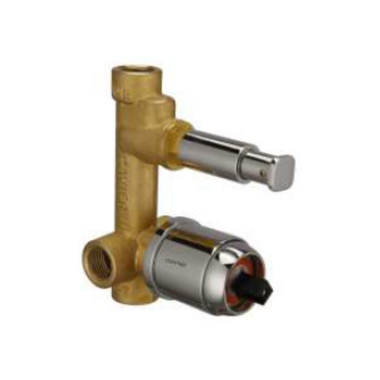 Cavier Flush Cock Valve Allied ALC-208 - Chrome