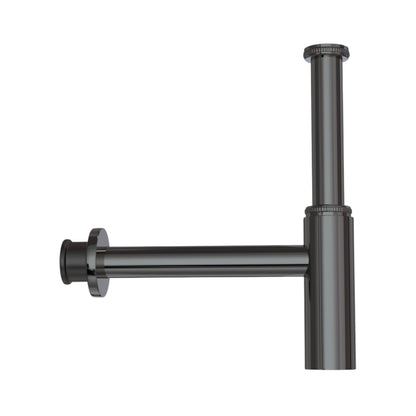 Jaquar 10 Inch Bottle Trap Allied ALD-BCH-769L250X190 - Black Chrome