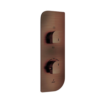 Jaquar 3 Way Thermostatic Diverter Alive ALI-ACR-85683 Normal Flow - Antique Copper Finish