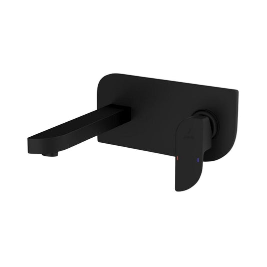 Jaquar Wall Mounted Basin Mixer Alive ALI-BLM-85233NK - Black Matt