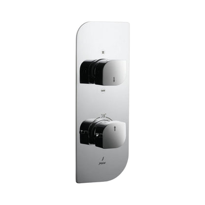 Jaquar 3 Way Thermostatic Diverter Alive ALI-CHR-85683K Normal Flow - Chrome Finish