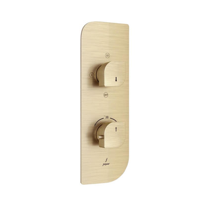 Jaquar 3 Way Thermostatic Diverter Alive ALI-GDS-85683 Normal Flow - Gold Dust Finish