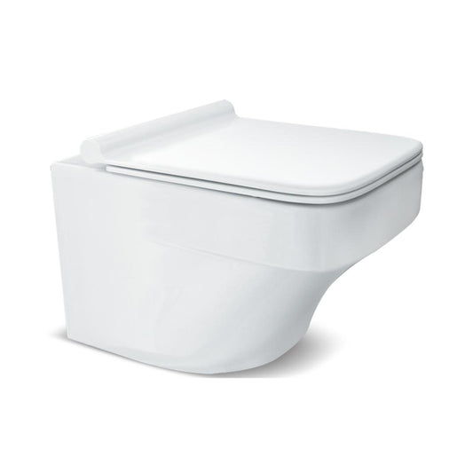 Hindware Wall Mounted White Closet WC Amazon Aquasheet 92538 WHITE with P-Trap