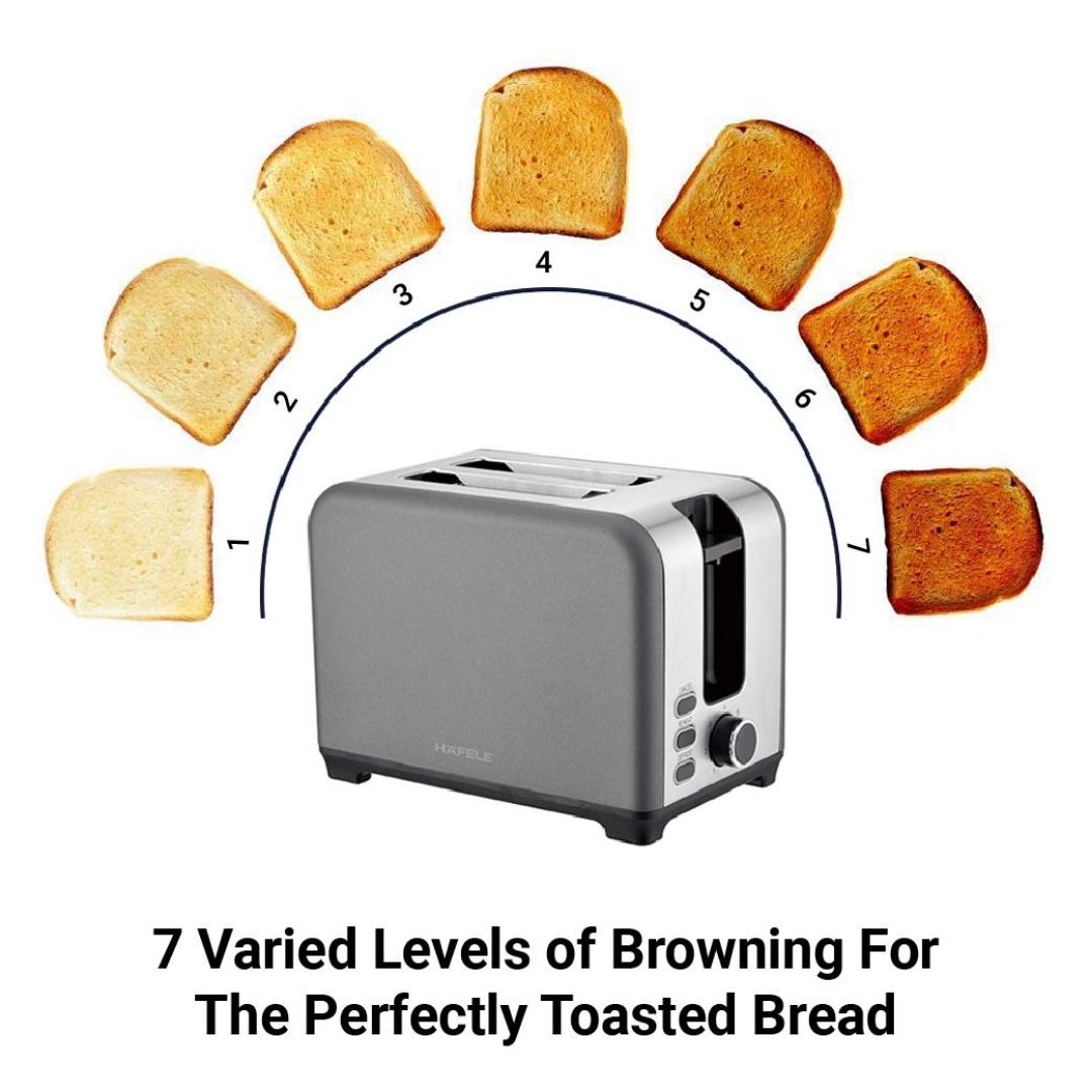 Hafele Toaster AMBER Matt Grey