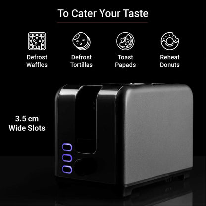 Hafele Toaster AMBER Matt Grey