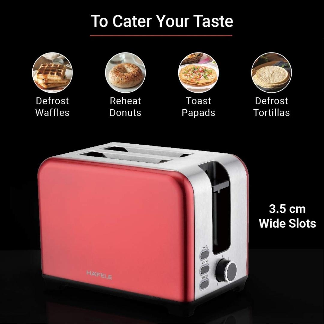Hafele Toaster AMBER Metallic Red
