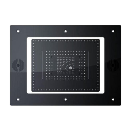 Colston Multi Flow Overhead Shower AMIGO MX PB - Platinum Black