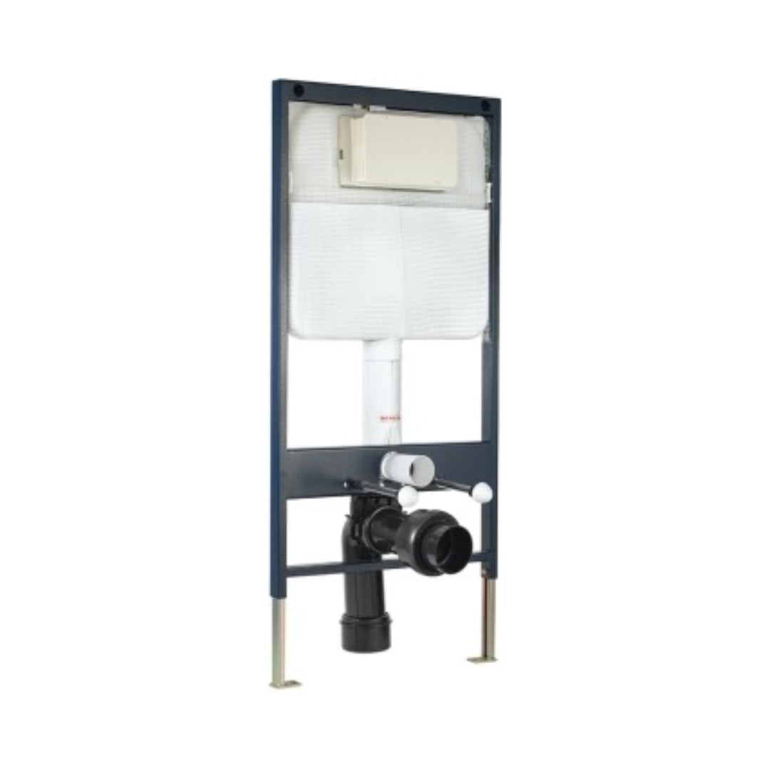 Artize Pneumatic Concealed Floor Mounted Cistern Full Frame APC-WHT-5012500FSAF - White