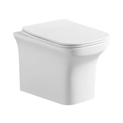 Parryware Wall Mounted White Closet WC Apollo APOLLO C8959 with P-Trap