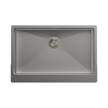 Carysil Stainless Steel Sink Apron APPRON STRAIGHT 1.2 MM 33 X 22 X 9 ( 33 x 22 inches ) - Matt