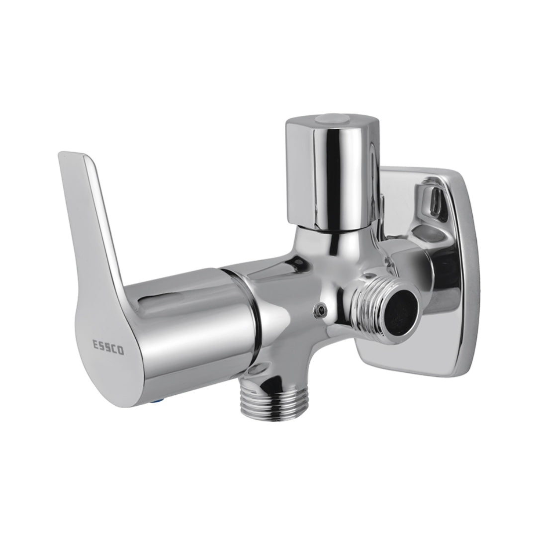 Essco Basin Area 2 Way Angle Valve Aspire APR-CHR-101067 - Chrome