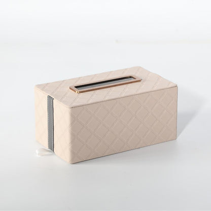 Lustrous Albaster Tissue Holder