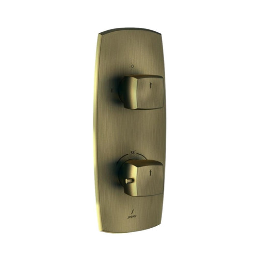 Jaquar 2 Way Thermostatic Diverter ARC ARC-ABR-87681 Normal Flow - Antique Bronze Finish