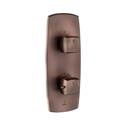 Jaquar 2 Way Thermostatic Diverter ARC ARC-ACR-87681 Normal Flow - Antique Copper Finish