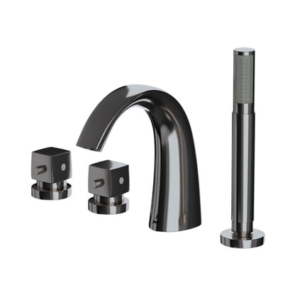 Jaquar 2 Way Thermostatic Bath Tub Filler ARC ARC-BCH-87677 Normal Flow - Black Chrome Finish