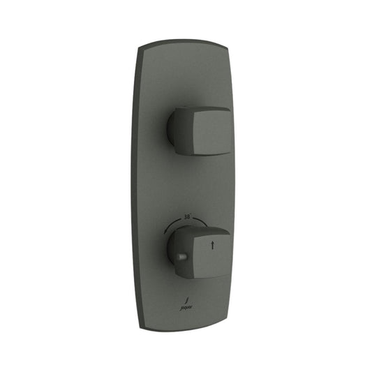 Jaquar 1 Way Thermostatic Diverter ARC ARC-GRF-87661 Normal Flow - Graphite Finish