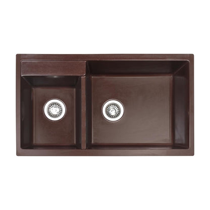 Asiatique Quartz Sink Alex ALEX ( 34 x 20 inches )  -  Bronze
