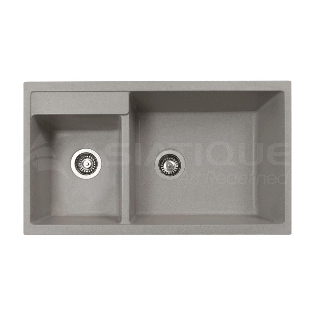 Asiatique Quartz Sink Alex ALEX ( 34 x 20 inches )  -  Pluto