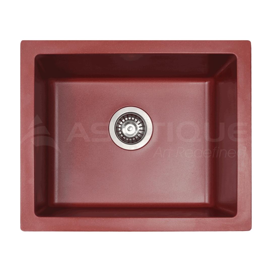 Asiatique Quartz Sink Arena ARENA ( 21 x 18 inches )  -  Rusty