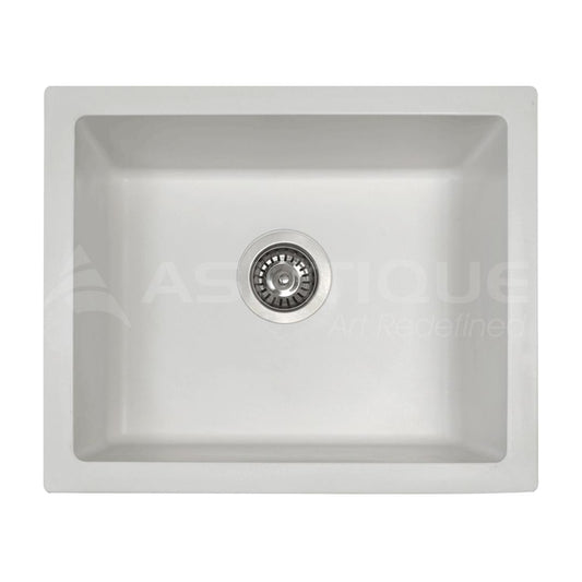 Asiatique Quartz Sink Arena ARENA ( 21 x 18 inches )  -  White