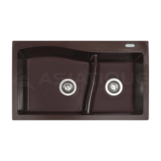 Asiatique Quartz Sink Diamond DIAMOND ( 32 x 19 inches )  -  Bronze