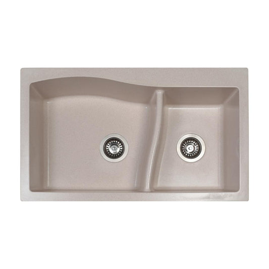 Asiatique Quartz Sink Diamond DIAMOND ( 32 x 19 inches )  -  Mars