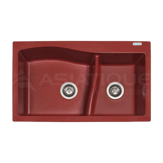 Asiatique Quartz Sink Diamond DIAMOND ( 32 x 19 inches )  -  Rusty