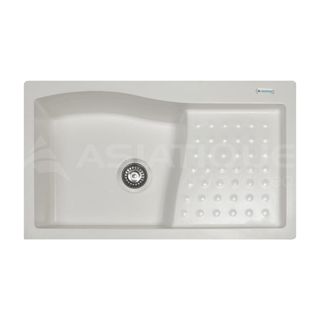 Asiatique Quartz Sink Metra METRA ( 32 x 19 inches )  -  White