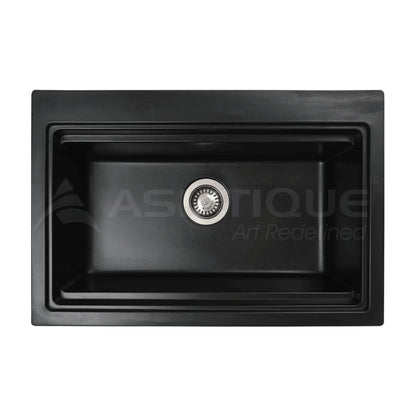 Asiatique Quartz Sink Precis PRECIS ( 28.5 x 19 inches )  -  Black