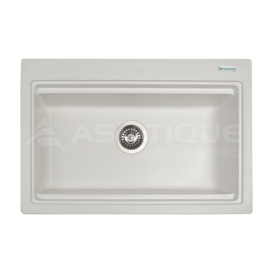 Asiatique Quartz Sink Precis PRECIS ( 28.5 x 19 inches )  -  White