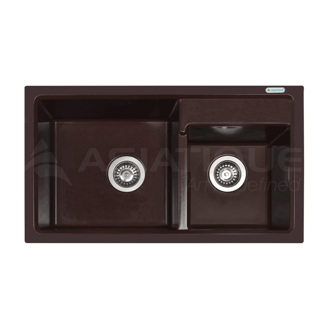 Asiatique Quartz Sink Vienna VIENNA ( 31 x 18 inches )  -  Bronze